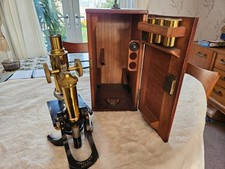 Vintage Microscope 1960s J Swift and Son London