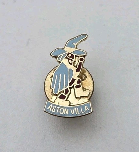 Aston villa vintage pin - villa,