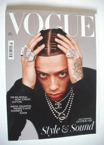 British vogue magazine july - british,