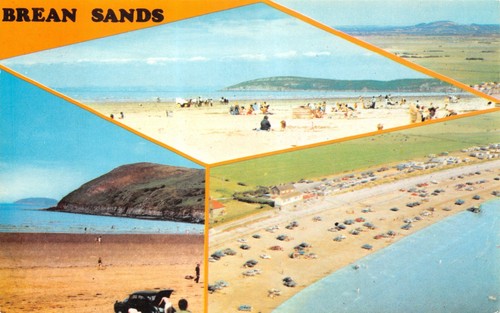 Topigraphical postcard brean - topigraphical,