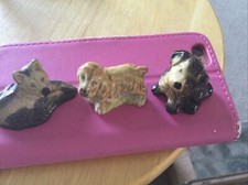 Wade Whimsies Dogs. Spaniel, Alsation and  Terrier Puppy.