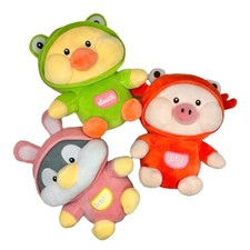 Dressed cute animal plushes - animal,