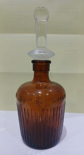 Antique brown glass - brown,