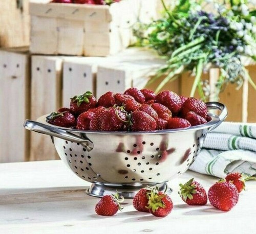 Stainless steel colander - stainless,