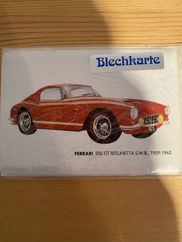 Metal sign ferrari - metal,