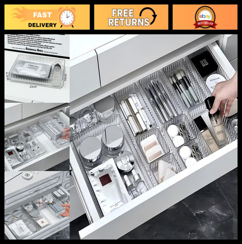 Piece clear drawer - 10-piece,