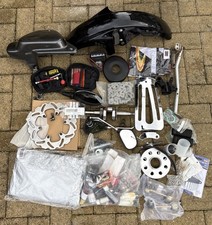 Bundle of Motor Bike Parts and Accessories Spares Or Repair See Photos