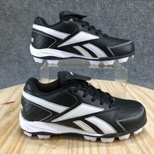 Reebok Shoes Youth 3 Prospect Low MRT Molded Cleats Black Lace Up 18-J19612 NEW