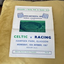 1967 glasgow celtic racing - glasgow,