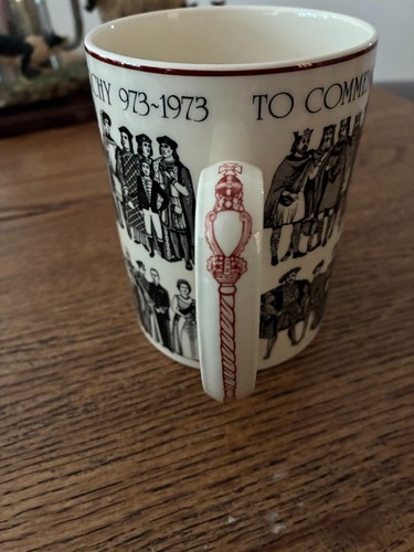 Wedgwood mug commemorate - wedgwood,