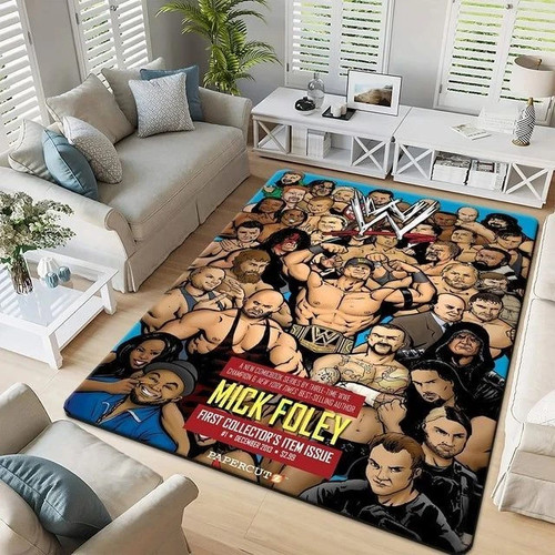 Wwe raw carpet living room - raw,