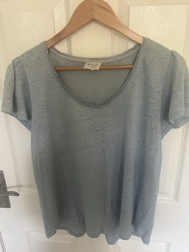 Wrap london blue - london, v-neck