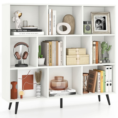 Costway cube bookcase - bookcase, mid