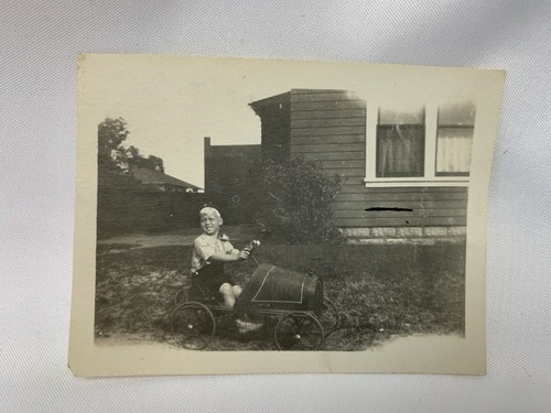 Year old towhead boy - year, in