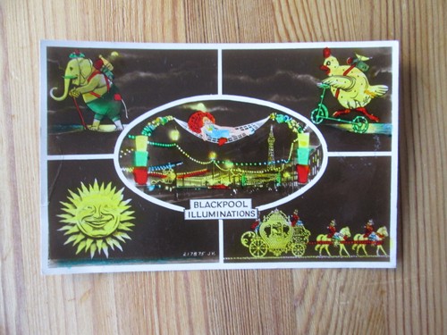 Postcard blackpool - postcard, of