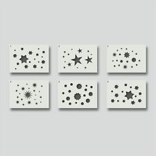 Star stencils for Wall Decor, Fabrics & Furniture, Home Decor. LOT 1