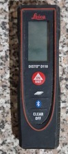 LEICA Disto D110 60m/196ft Bluetooth Laser Digital Distance. FOR PARTS ONLY. 