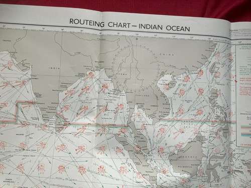 1997 admiralty routeing - admiralty, chart