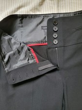 Laura Ashley Women's Trousers Size 12 Black Length Has Been Shortered