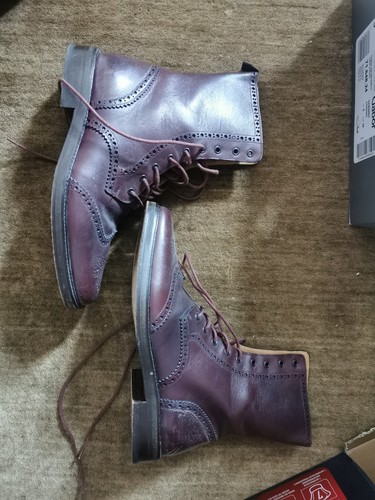 Mod shoes big shot oxblood - shoes,