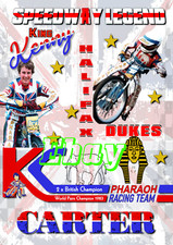 Speedway A4 Glossy Poster Print - Pick a favourite