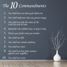 The Ten Commandments Christian