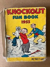 Knockout fun book 1953 comic - knockout,
