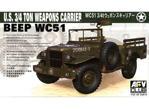 Afv club 35s15 wc51 - 1/35, 3/4t