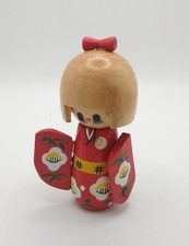 Vintage Kokeshi Doll Wooden