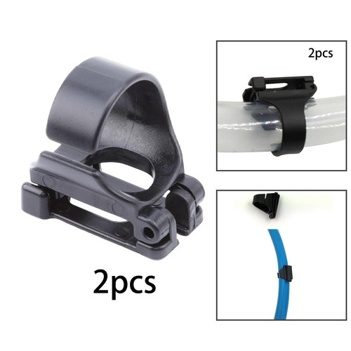 Snorkel mask strap keeper - mask, clip