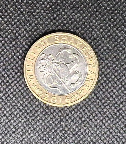 2016 two pounds coin - 2016, £2