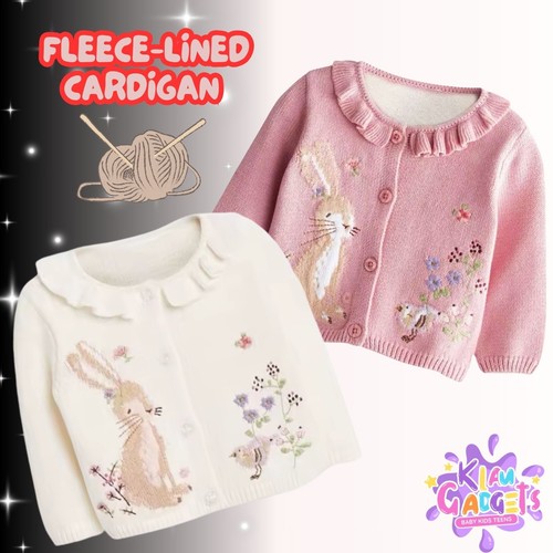 Girls embroidered knitted - embroidered,