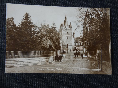 Tower street tain - postcard,
