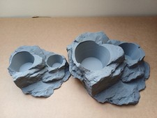 Rock planter vivarium - rock,