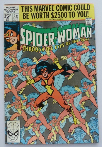 Spider woman 30 uk - spider-woman, (1978)