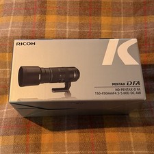 Pentax D-FA 150-450mm F4.5-5.6 Ed DC AW Lens NEW