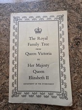 1962 Royal Family Tree From