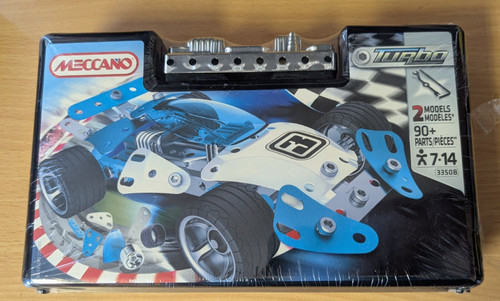 Meccano turbo construction set - turbo,