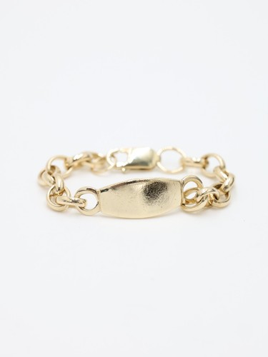 Gold kids bracelet - gold,