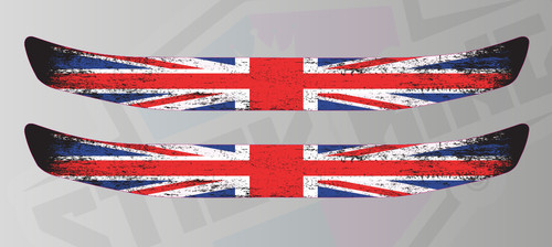 Union jack flag grunge style - jack,