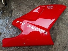 Sachs XTC 125 XTC125 4T 2004 Lower Right Side/RH Fairing/Plastics Red