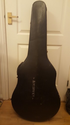 Vintage acoustic guitar black - vintage,