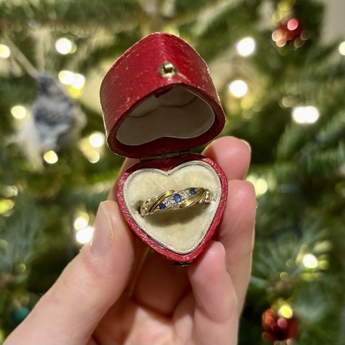 Victorian 18ct sapphire and - sapphire,