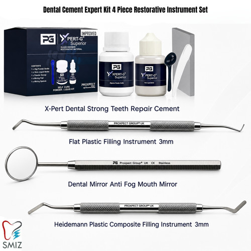 Dental permanent cement - , kit