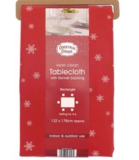 Christmas Snowflake Tablecloth