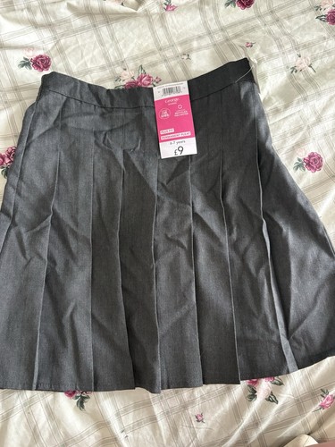 Asda george grey pleated - grey,