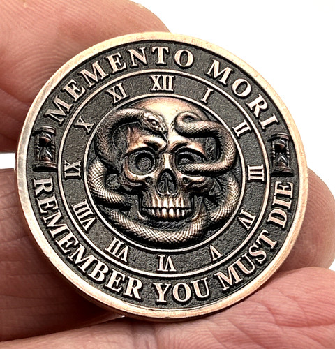 Memento mori skull snakes - mori,