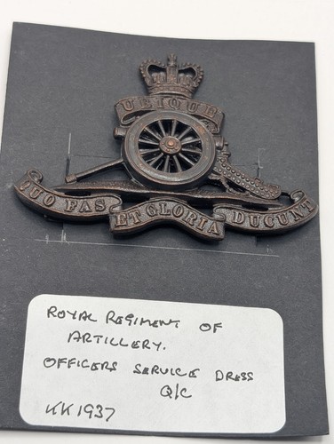Royal artillery officer - artillery, officer's
