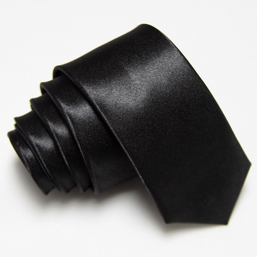 Mens tie plain solid colour - mens,