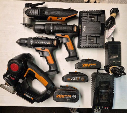 Worx 20v ion drills - worx,